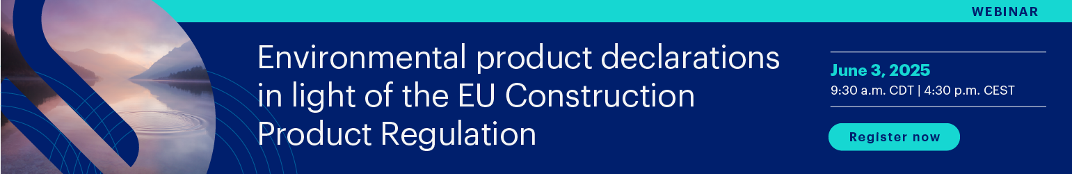 Environmental product declarations in light of the EU Construction Product Regulation
